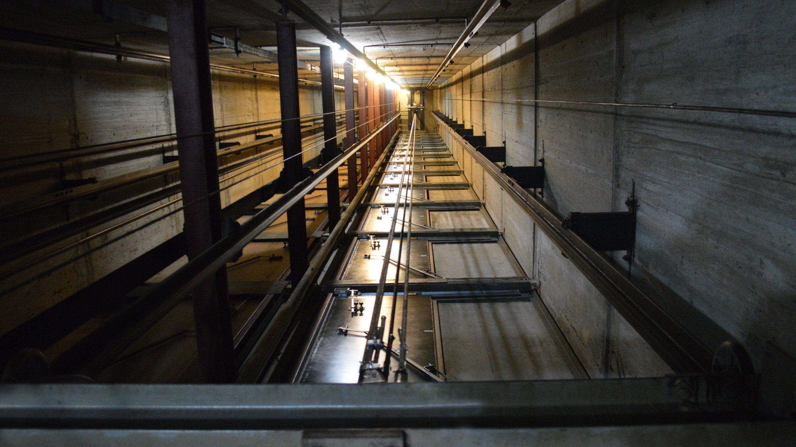 United Elevator Company at work